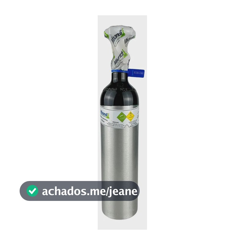 Cilindro De Aluminio Para Oxigênio Industrial 1l Solda 1 Litro
