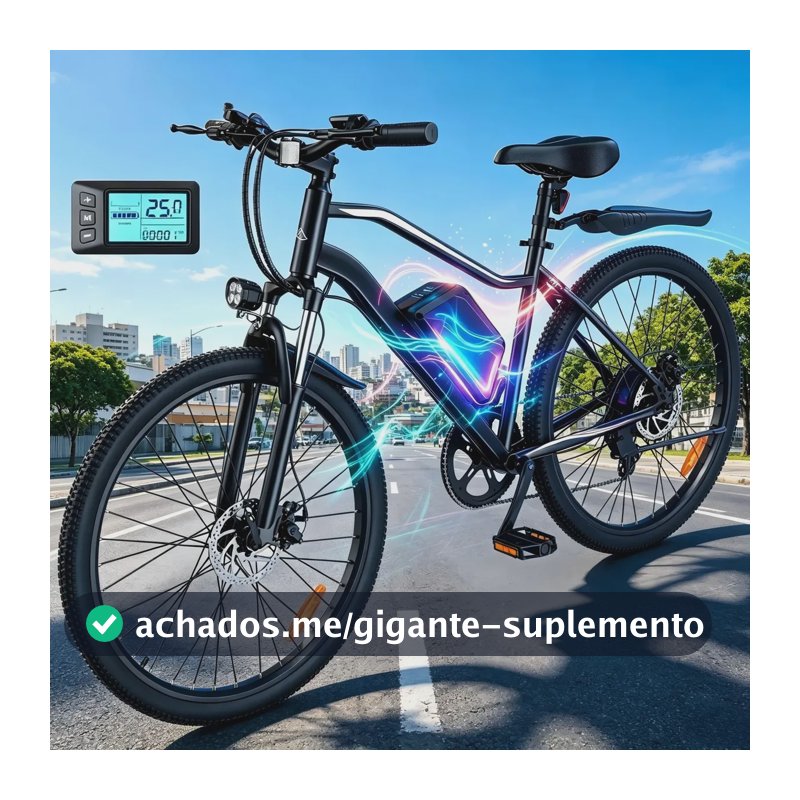 Bicicleta Elétrica Xroymexroy EB3-C para Adultos com Motor de 750W e Aro 26