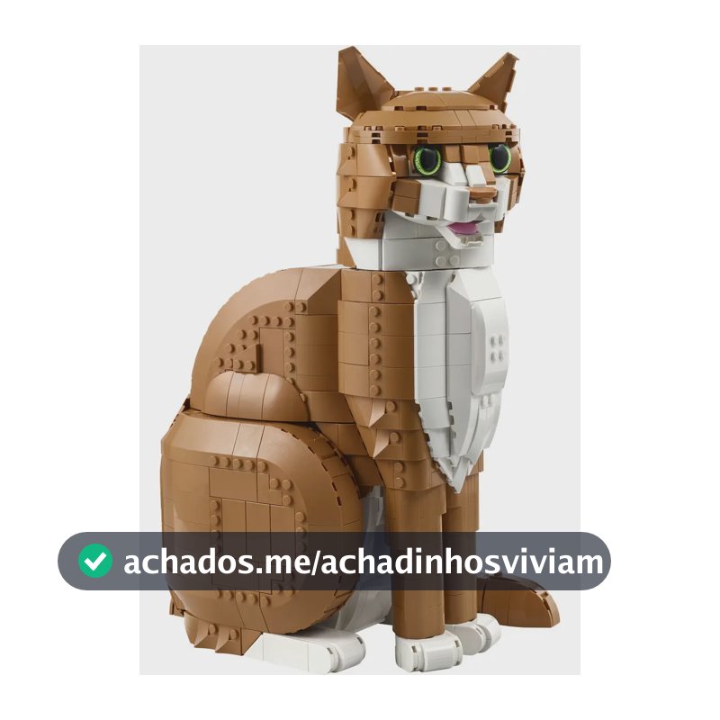 Figura de construção LEGO® Ideas Orange Cat 21376