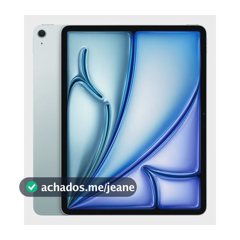 iPad Air de 13 polegadas Wi‑Fi + Cellular 256 GB – Azul - Distribuidor Autorizado