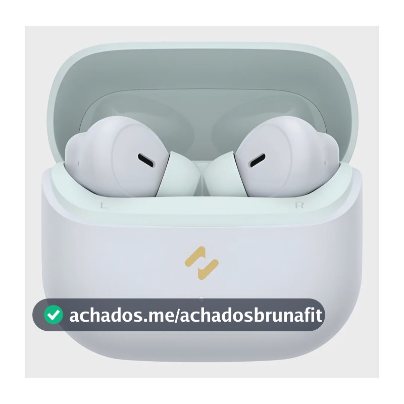 Fone De Ouvido Sem Fio Havit Tw982 Enc, Bluetooth 5.4, 33h Bateria, Resistência IPX4 contra respingos, Cancelamento de Ruído com IA, Cor Verde