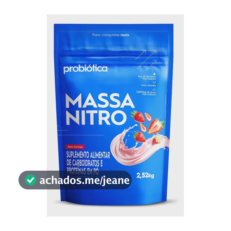 Massa Nitro 2,52kg Probiótica