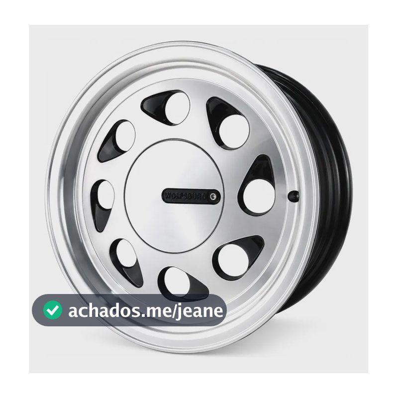 Jogo De Rodas Aro 15 4x100 Pingo Gol Gts Voyage Saveiro Gt Preto Diamantado 4x100