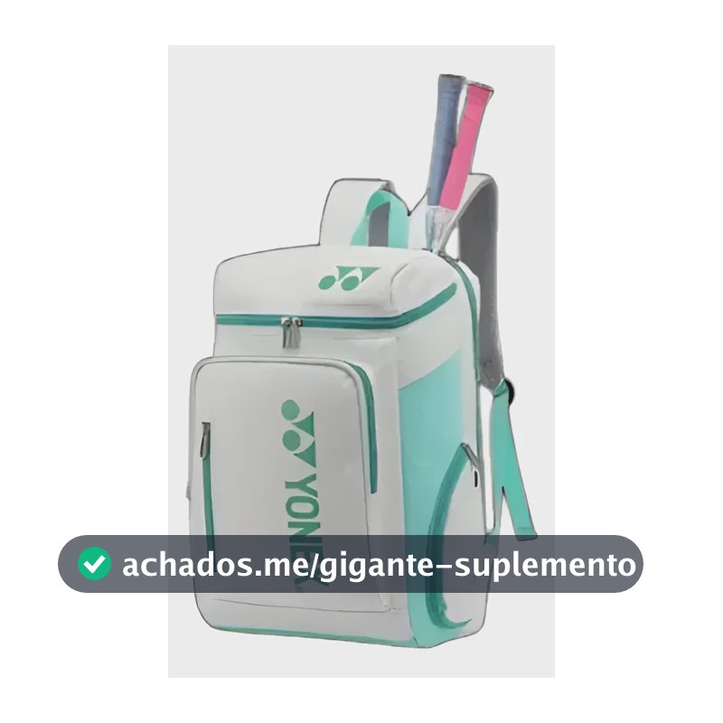 Mochila Yonex Multifuncional Para Raquetes De Tênis Verde-água