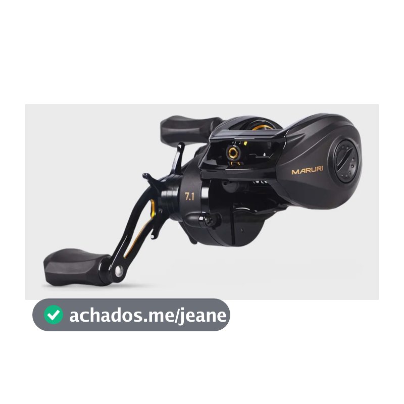 Carretilha Maruri Black Tamba Pro 11 Rol 8 Kg Manivela Direita