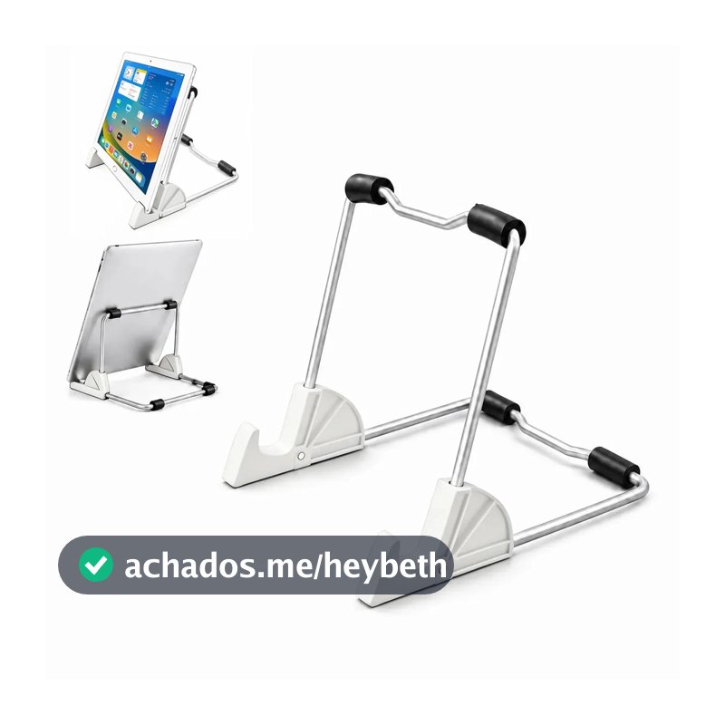 Branco Suporte Celular Mesa Totem Suporte Para Tablet Suporte De Ipad Suporte De Tablet Para Mesa Suporte De Mesa Para Celular Tablet Ajustavel Dobravel Estavel Para Escritorio Casa Video Chamadas