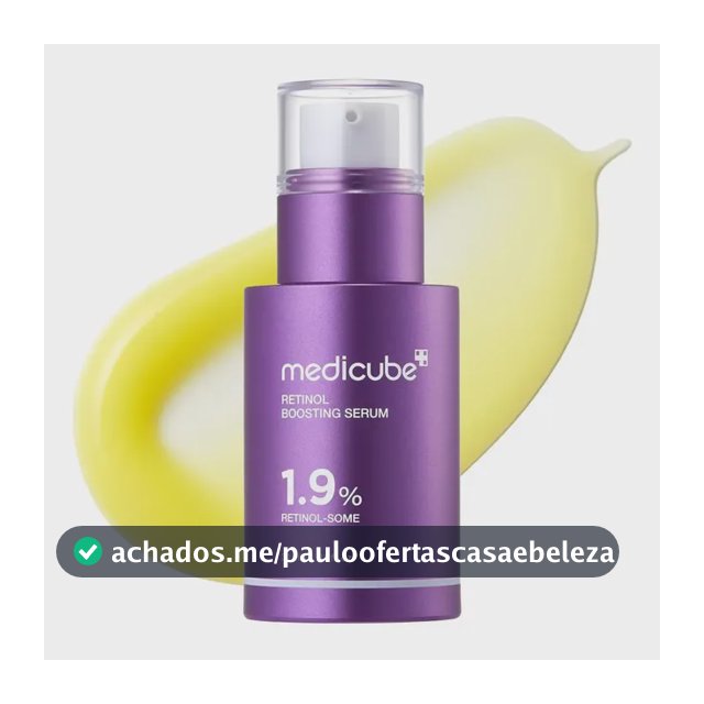 Medicube Retinol Nmn Boosting Serum 30 Ml Momento De Aplicação Noite Tipo De Pele Todo Tipo De Pele