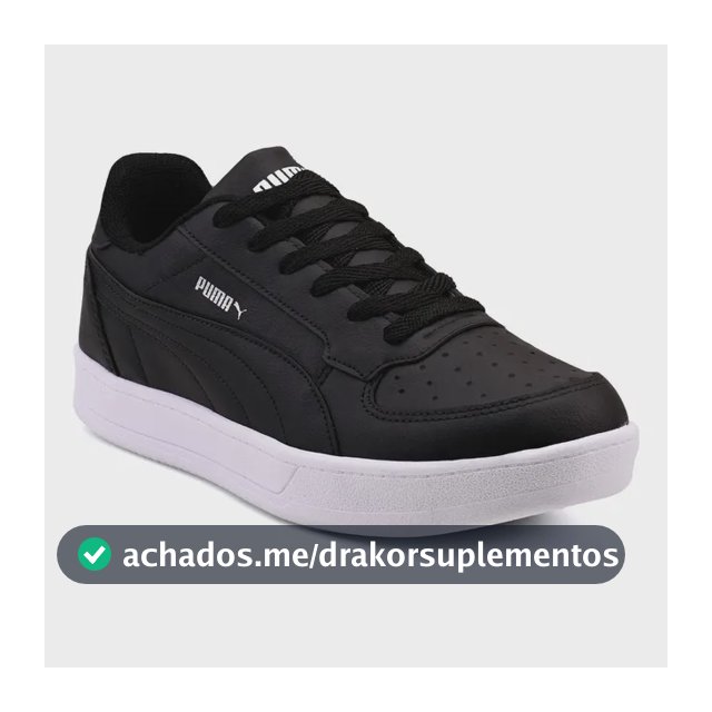 Tênis Puma Academia Corrida Caminhada Envio Imediato Novo Puma Preto 40 Br