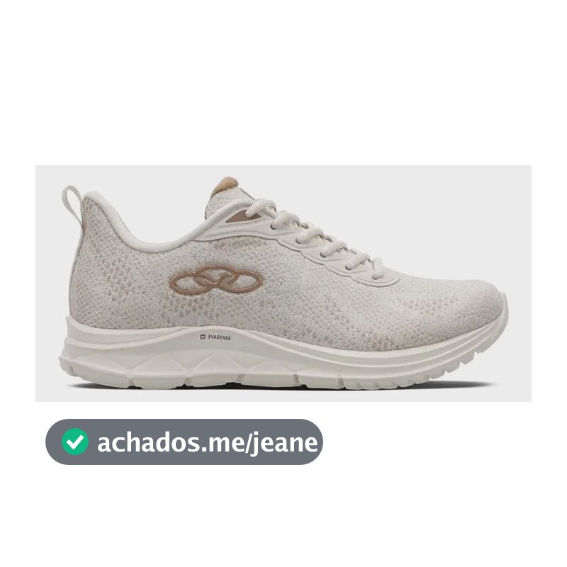 Tenis Feminino Olympikus Citrus 2 Caminhada Leve Confortavel Arenito 36 Br 36