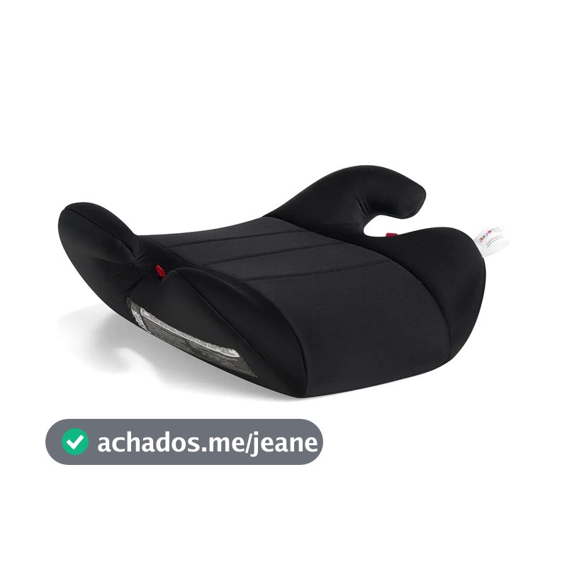 Assento de Carro Infantil Elevação Booster Fit Up 15 à 36kgs Preto Maxi Baby - 21423