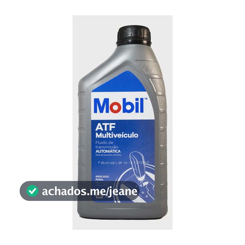 01 Litro Óleo Câmbio Automático Atf Multi veículos Sintético Dexron VI Mercon Lv Spiv Mobil
