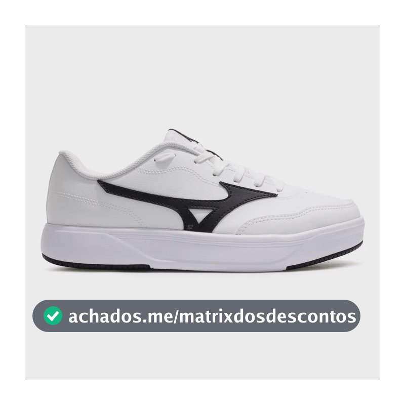 Tênis Mizuno City Wall Unissex Branco 37