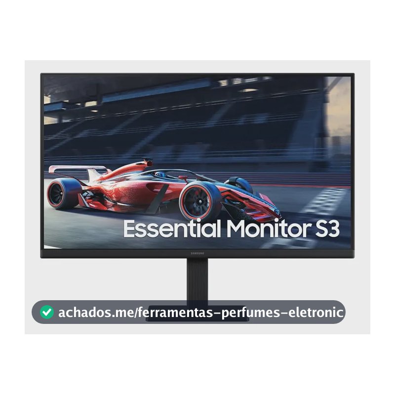 Monitor Gamer Samsung 24" FHD,100 Hz, HDMI, VGA,Preto, S3