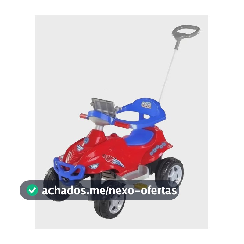 Quadriciclo Quadri Toys Com Porta Celular Luz E Som Magic