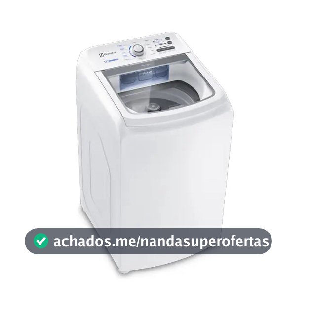 Máquina De Lavar 13kg Electrolux Cesto Inox, Jet&clean Led13 Cor Branco