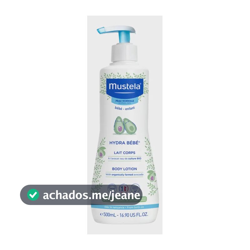 Loção Corporal Hydrabebe Mustela Para Pele Normal, 500ml