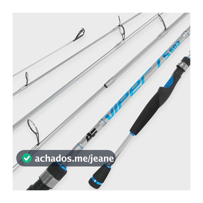 Vara P/ Molinete Albatroz Fishing Viper 602 1,83mts 8-17lbs Tucunaré Traíra