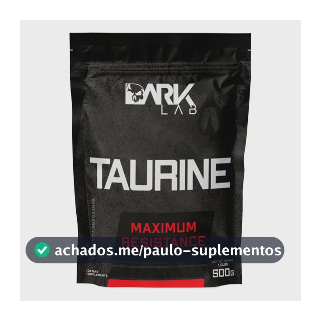 Taurina Refil 500g Dark Lab Sabor Taurine
