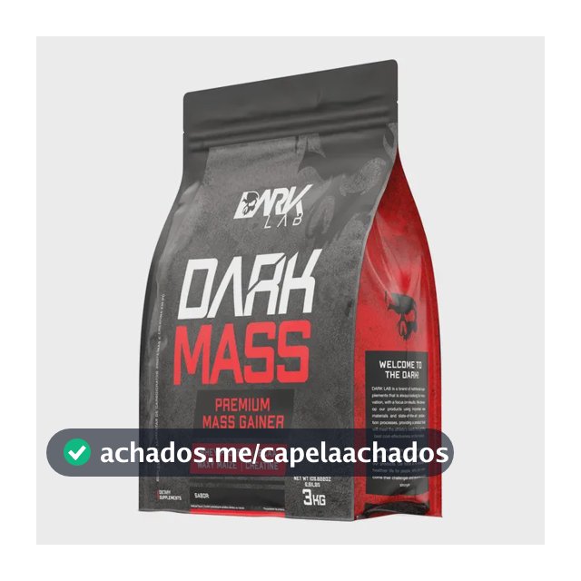 Hipercalorico Dark Mass - 3kg - Dark Lab Sabor Chocolate