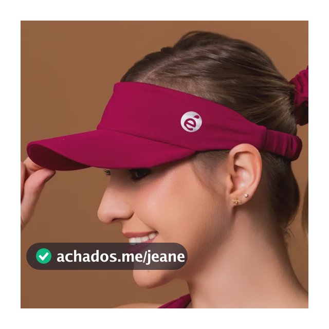 Kit Viseira De Praia + Scrunchie Esporte Beach Tênnis Vôlei