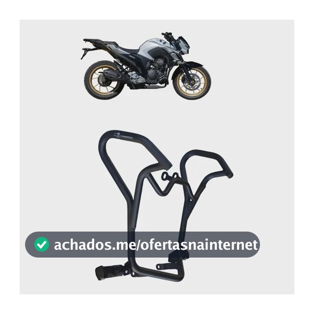 Protetor De Carenagem Com Pedaleira Fazer Fz 25 250 18 À 26