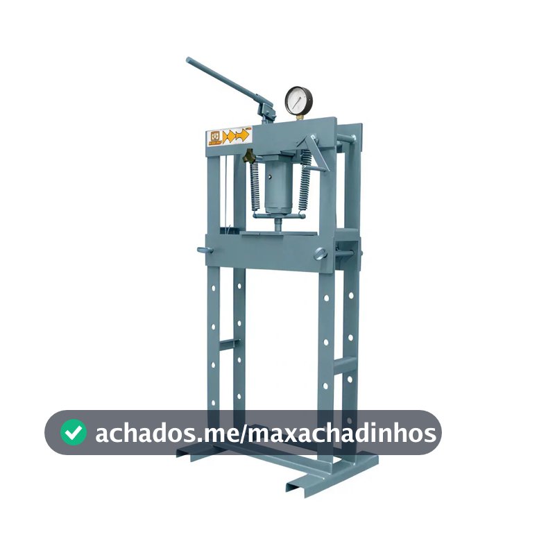 Prensa Hidráulica Ribeiro RP0002 15 Toneladas Profissional