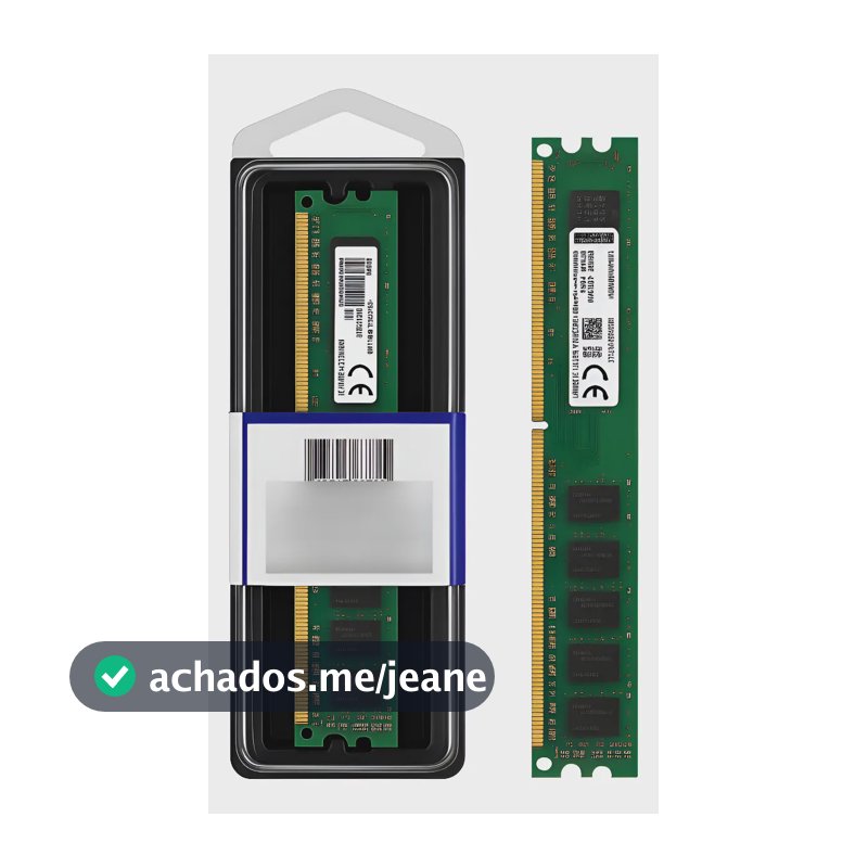Memória Ram Kingston 8gb Ddr3 1600mhz Pc12800 Lacrada