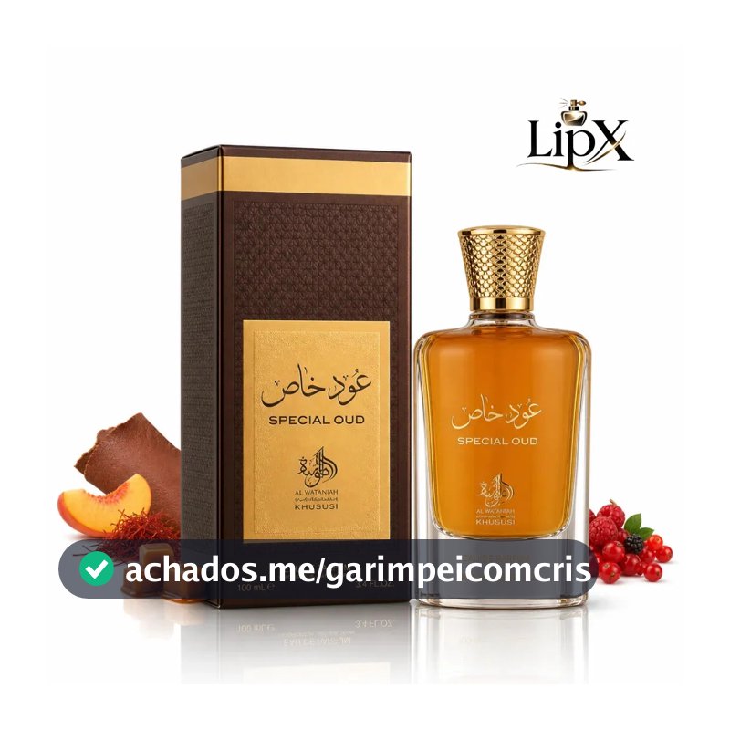 Perfume Arabe Special Oud Al Wataniah Masculino 100 Ml