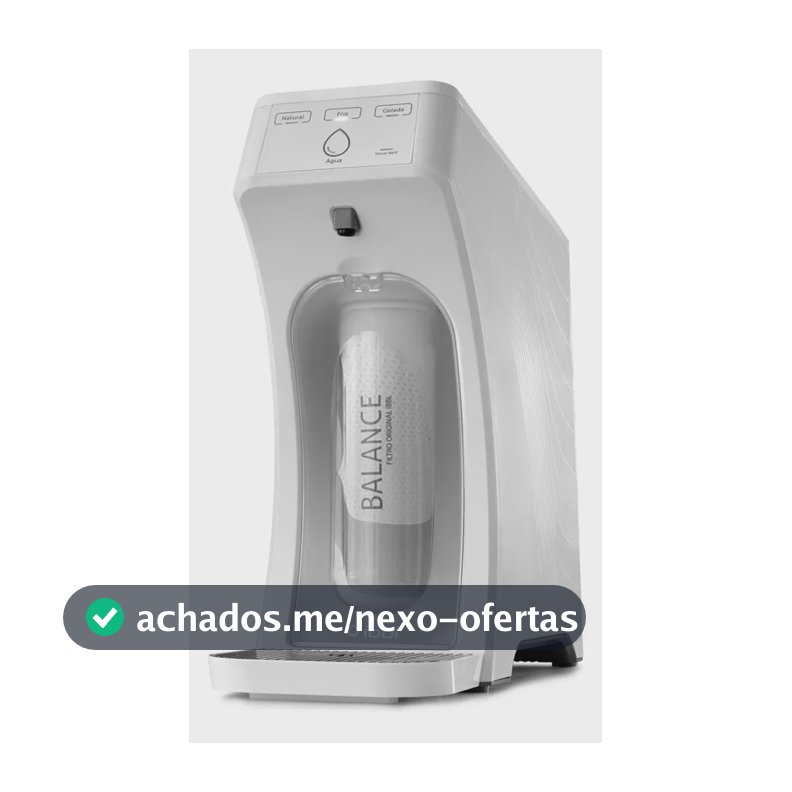 Purificador de Água Gelada Fria e Natural Eletrônico IBBL E-due Painel Touch Branco