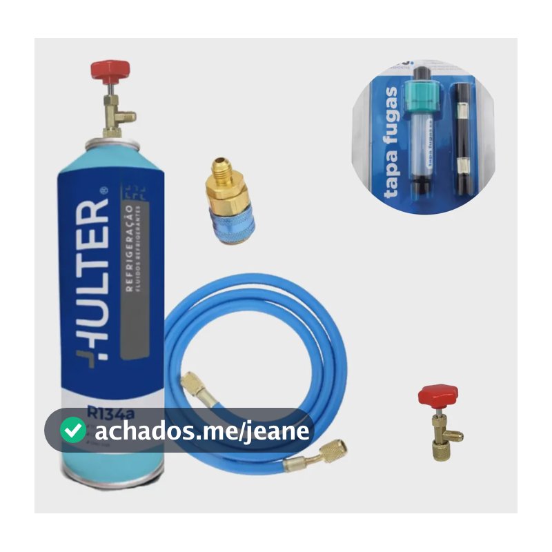 Kit Tapa Fugas Selante Veda Furo + Recarga Arcond Automotivo