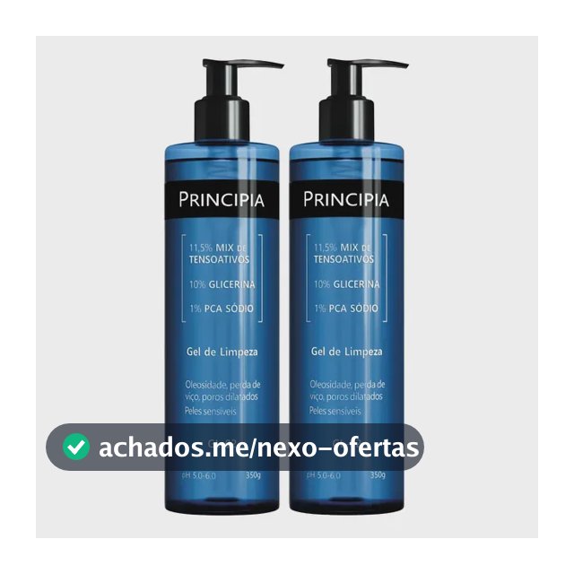 Principia Kit 2 Gel De Limpeza Gl-02 Limpeza Profunda Todo Tipo De Pele Dia/noite