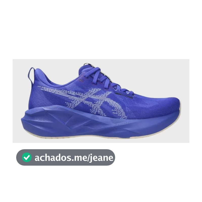 Tênis Asics Novablast 5 Feminino Azul Liso 38 Br