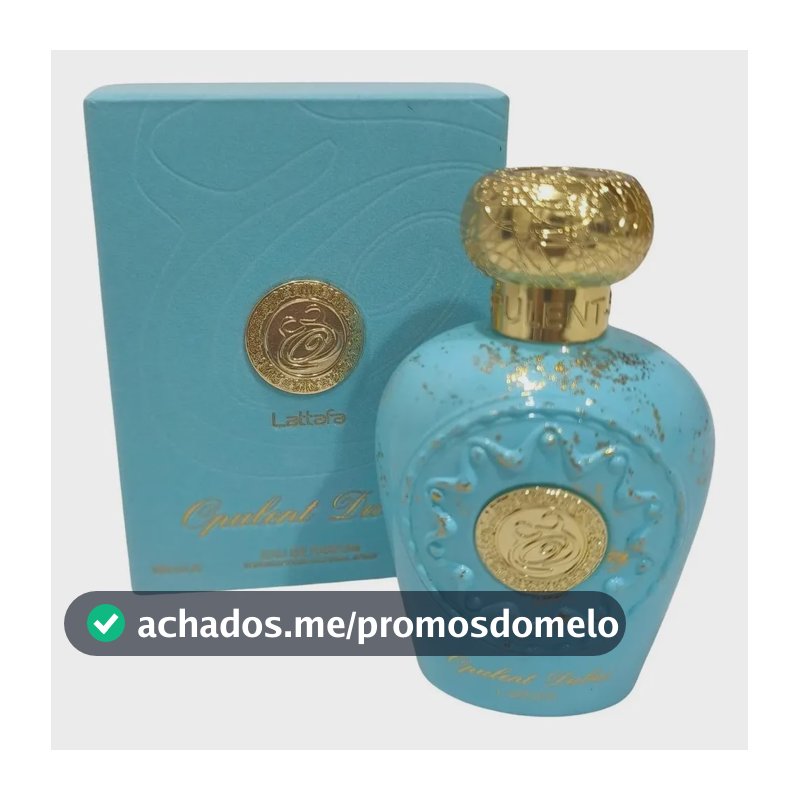 Perfume Opulent Dubai Lattafa Eau De Parfum 100 Ml Edp Arabe