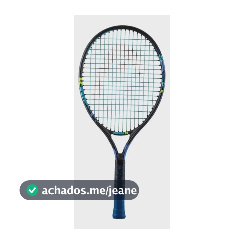 Raquete De Tenis Head Novak Jr 21 New Preto/azul Preto E Azul L0