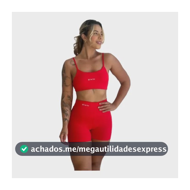 Conjunto Fitness Virginia Top Shorts Meia Coxa Cintura Alta