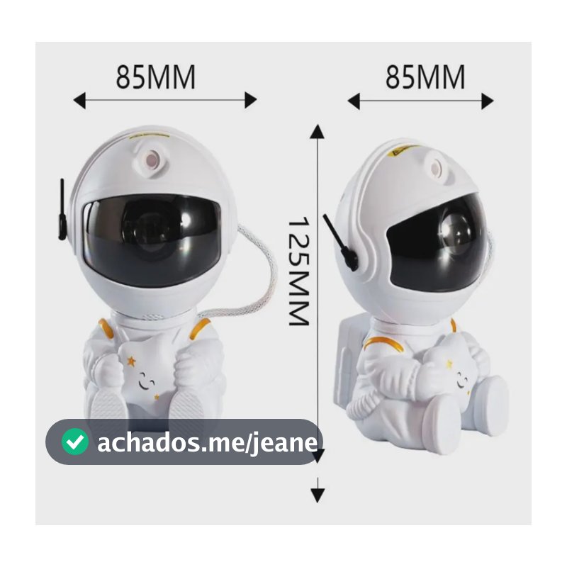 Astronauta Para Quarto Com Luz Nebulosa E Galáxia Tedy cc