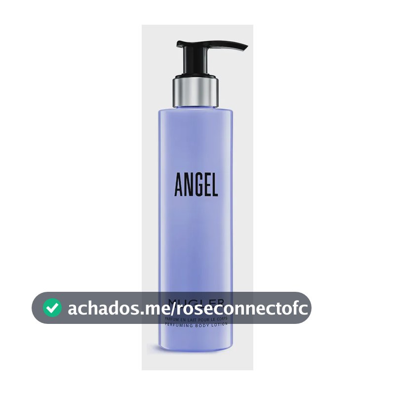 Creme Corporal Perfumado Hidratante de Nutrição Profunda que Combate o Ressecamento com Manteiga de Karité, Mugler Angel, 200ml