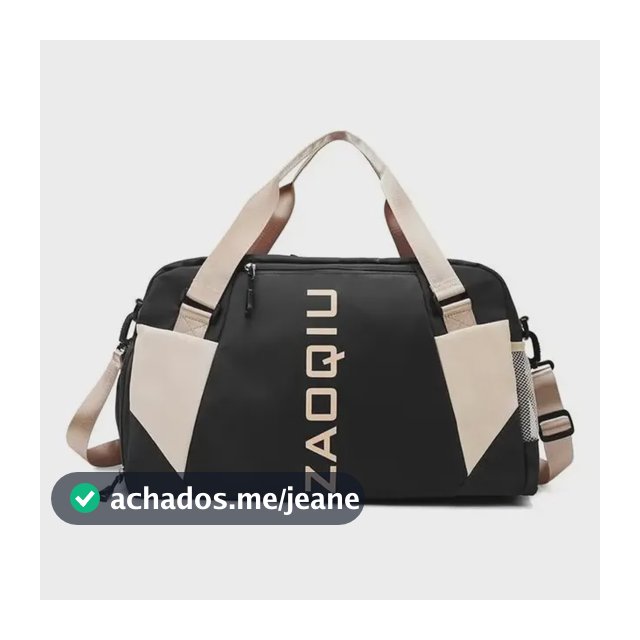 Bolsa De Viagem De Mão Grande Preta Para Bordo E Academia Preto Liso Preto Liso