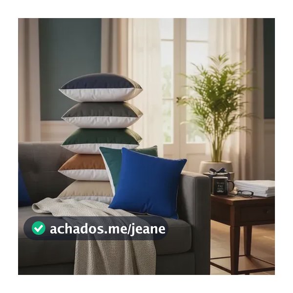 Kit 10  Capas De Almofadas 30x30 Para Sublimação Branco Capas De Almofadas