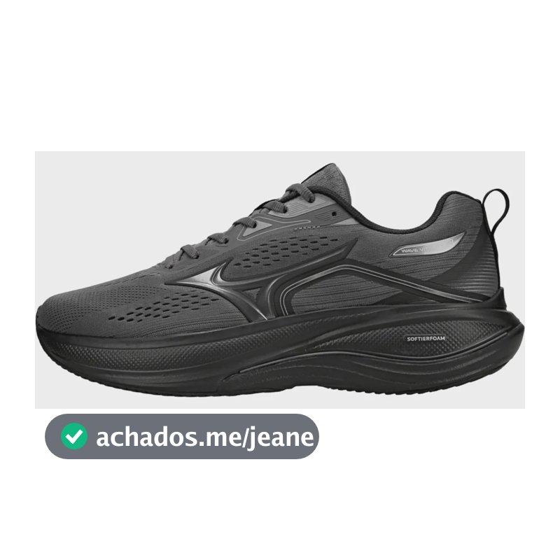 Tênis Mizuno Sem Gênero Wave Vitality 8 Chumbo Liso 42