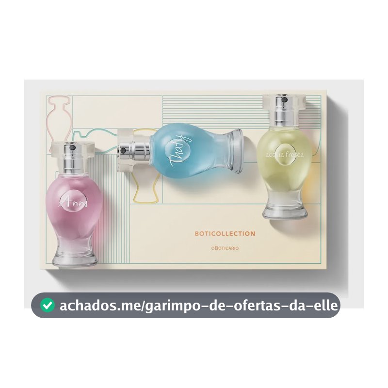 Mini Kit Presente Boticollection (3 Itens)