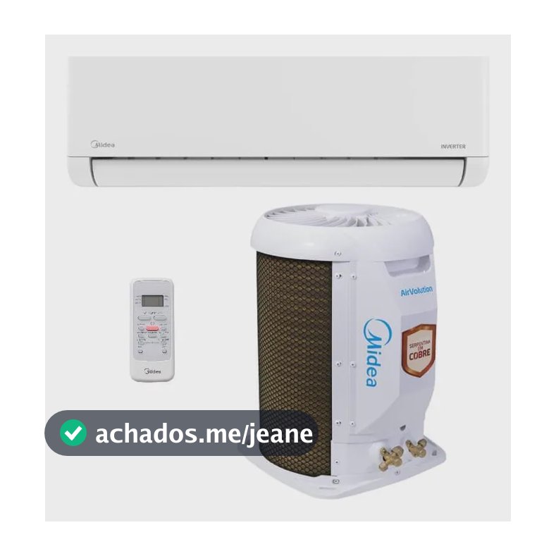 Ar Condicionado 12000 Btus Midea Inverter Lite Frio 220v Branco 220v