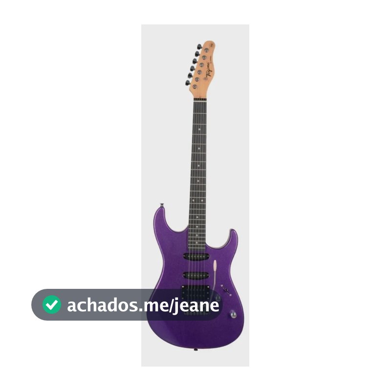 Guitarra Elétrica Tagima TG-510 Stratocaster Violeta C/ Alavanca