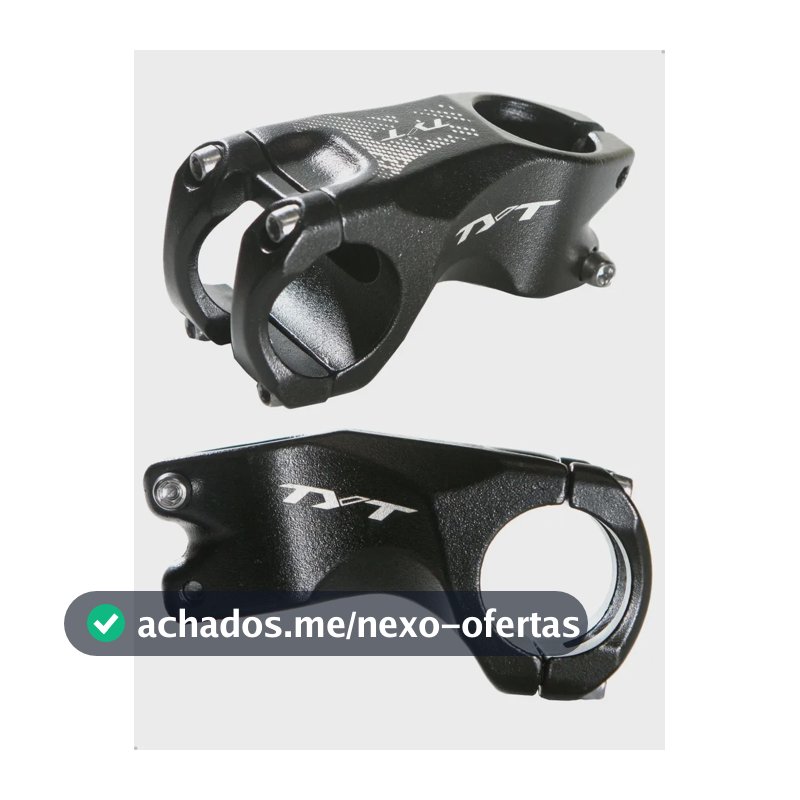 Mesa Avanço Bike Mtb Speed Negativa -17º 31.8mm Tamanhos Preto 6 Cm