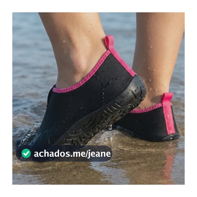 Sapatilha Aquática Neoprene Promoção Seca Rápido Confortável
