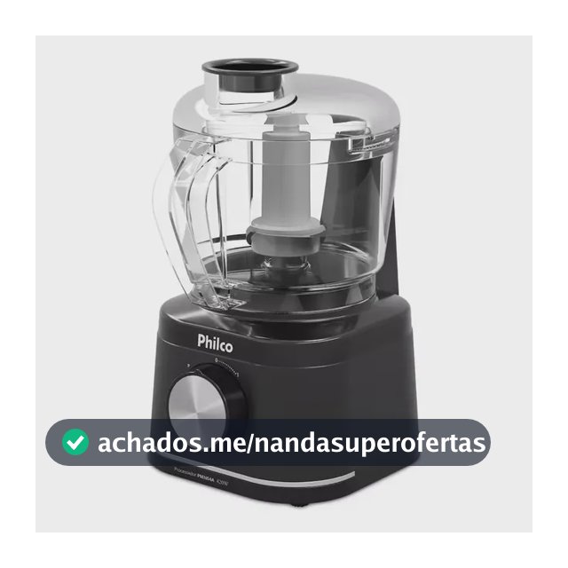 Processador de Alimentos Philco 420W 500ml com Pulsar Compacto PMN04A