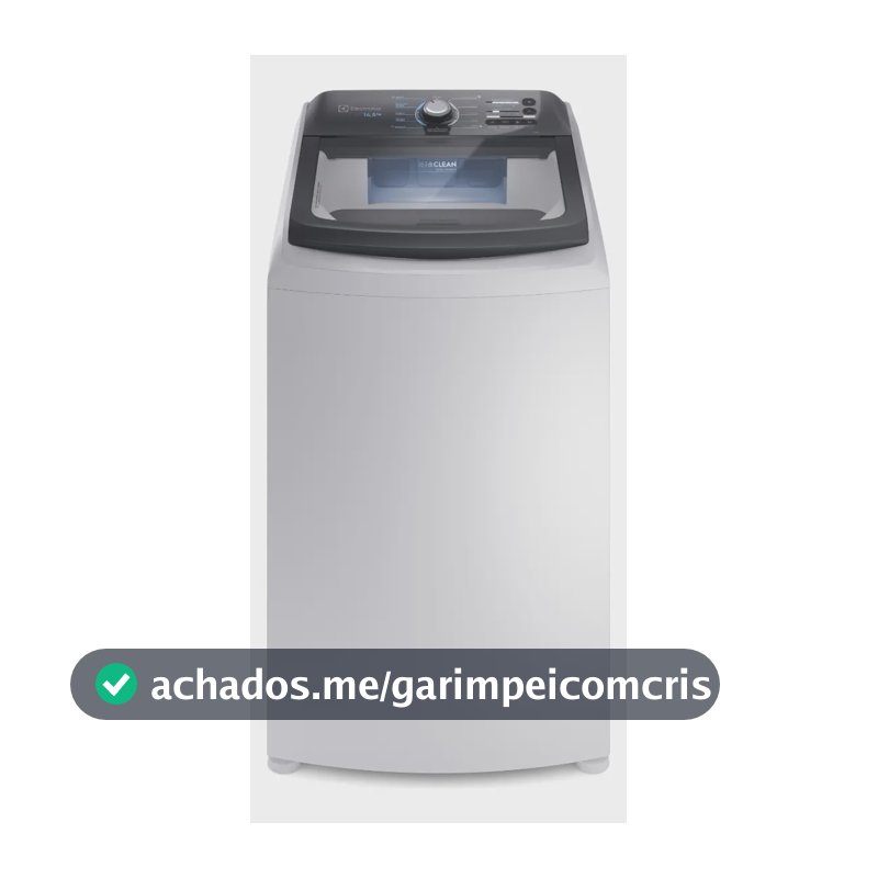 Máquina De Lavar Electrolux 14,5kg Efficient Jetclean Lee15 Branco
