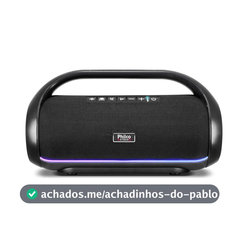 Caixa de Som Speaker Philco Extreme 220W PBS220BT