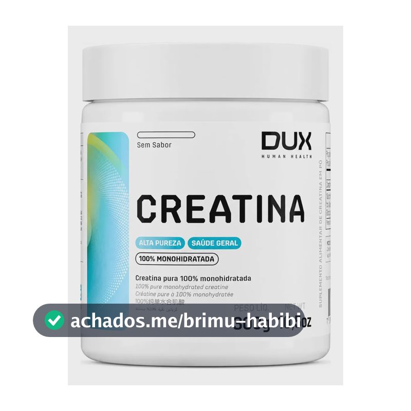Creatina Monohidratada 300g - Dux Human Health Sem Sabor