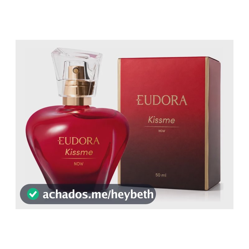 Perfume Feminino Eudora Kiss Me Now Colonia Floriental 50ml